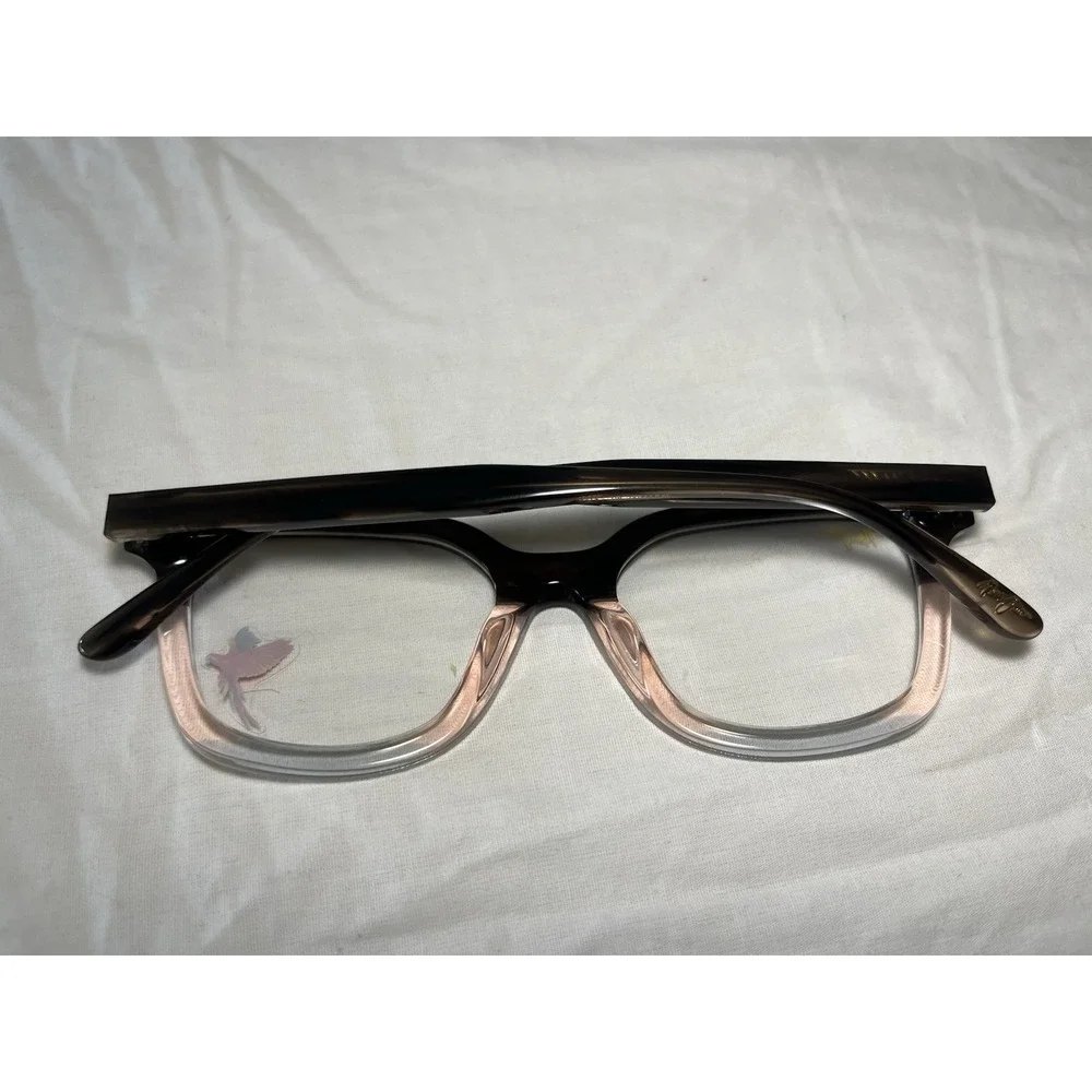 Maui Jim MJO 2206-44 Eyeglasses Crystal Brown Pink Clear Ombre 48-21-145